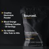 Sourced Supplements Creatine and Electrolyte Formulation (5g of creatine &