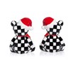 MACKENZIE-CHILDS Courtly Santa Bear Salt & Pepper Set