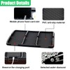 GAOLAOSY Bling Rhinestone Car Dashboard Mat, Anti-Slip Auto Dash Tray,