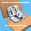 ANTEISI Locking Hinges 180 Degree,Adjustable Small Torque Hinges,Hinge for Folding