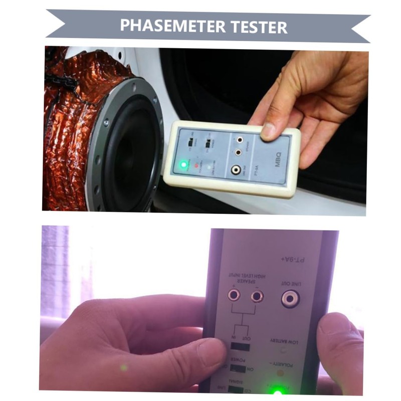 iplusmile Speaker Phase for Car Audio Systems Speaker Polarity Tester
