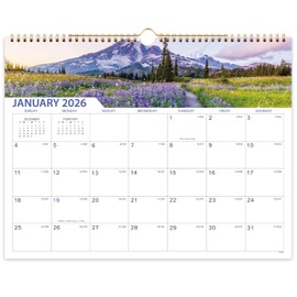 2026-2027 Calendar - 18 Monthly Wall Calendar 2026-2027, January 2026 - June 2027, Wall Calendar with 15" x 11.5" Thick Paper, Twin-Wire Binding & Hanger, Julian Dates