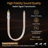 Gold-Plated RCA to Speaker Wire Adapter, RCA to Bare Wire