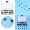 Keenso NPN Transistor, 200pcs TO-92 BC327-BC558 Transistors DIY Kit Bc547