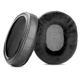 DowiTech Weiche Stoff Ohrpolster Kissen Ersatz Ohrpolster Kompatibel mit Yamaha HPH-MT8 /Yamaha HPHMT8 Kopfhörer, Ersatz Ohrpolster mit bequemen Stoff und Memory Foam