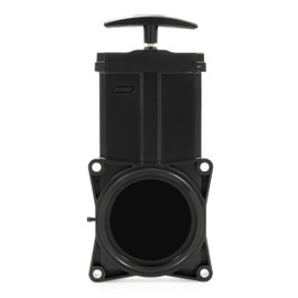 Camco RV Replacement Waste Valve with Handle - Features Durable Plastic Handle & 3-Inch Diameter Valve Opening (39513)