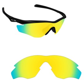 Alphax 24K Gold Polarized Replacement Lenses for Oakley M2 Frame XL OO9343