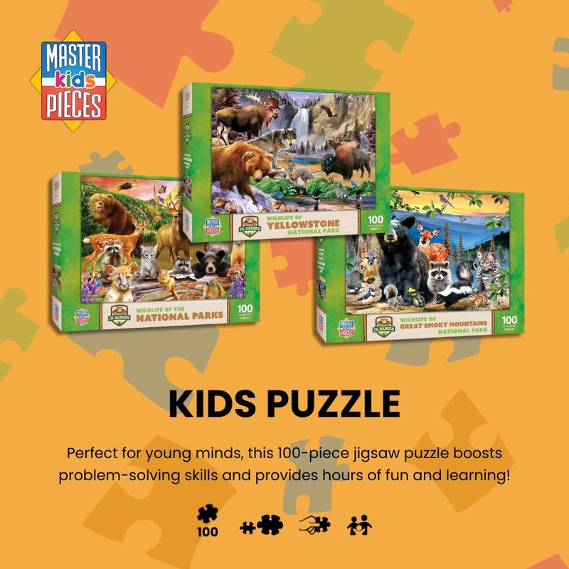 MasterPieces – 100 Piece Jigsaw Puzzle for Kid 6+ Years,