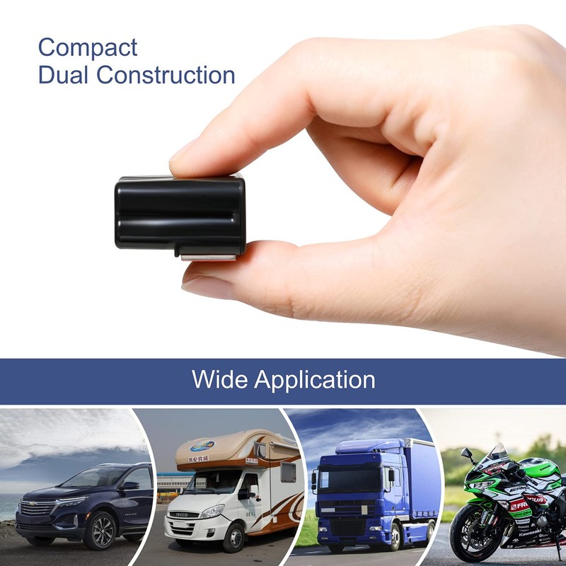 CITKOU Deer Whistles for Car, Universal Fit, Black Plastic, Dual