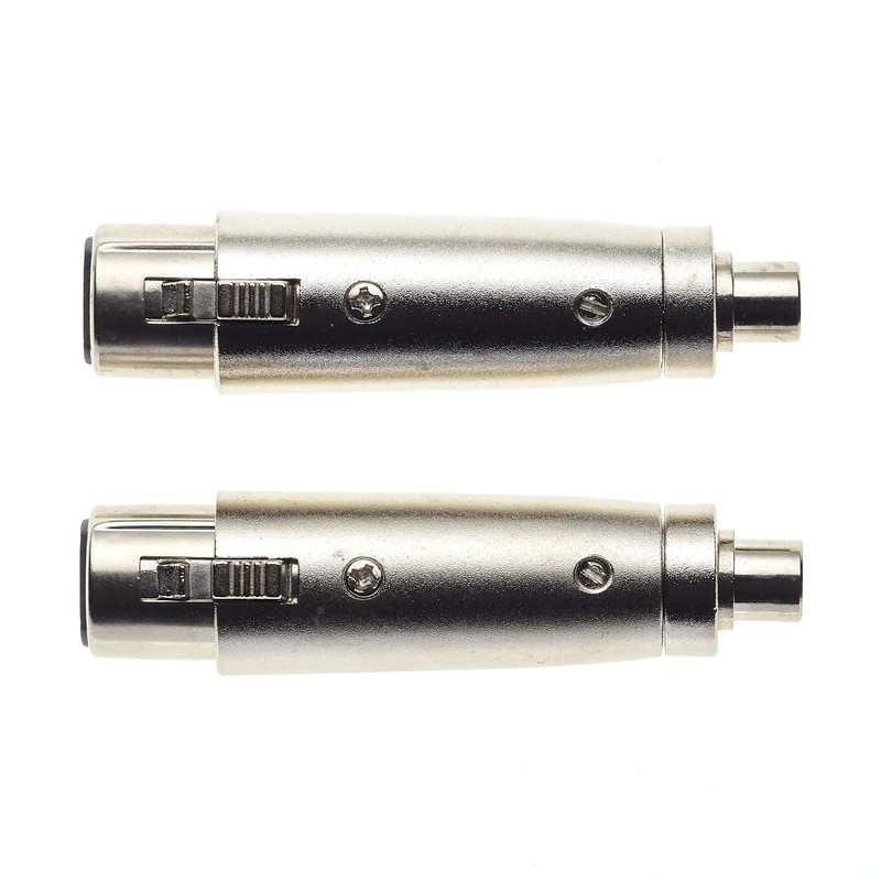 RCA to XLR Adapter 3 Pin XLR Female to RCA