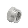 Fitvell Stainless Steel Reducer Faucet Adapter 1/2 NPT Male to
