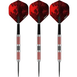 DESIGNA DARTS Vampires V2 Darts | M2 | Steel Tip Darts Set | 23g (D0605)