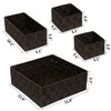 Posprica Woven Storage Baskets for Organizing, Small Baskets Cube Bin