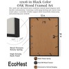 EcoHest 12x16 in Martini Glass Legs Framed Wall Art for