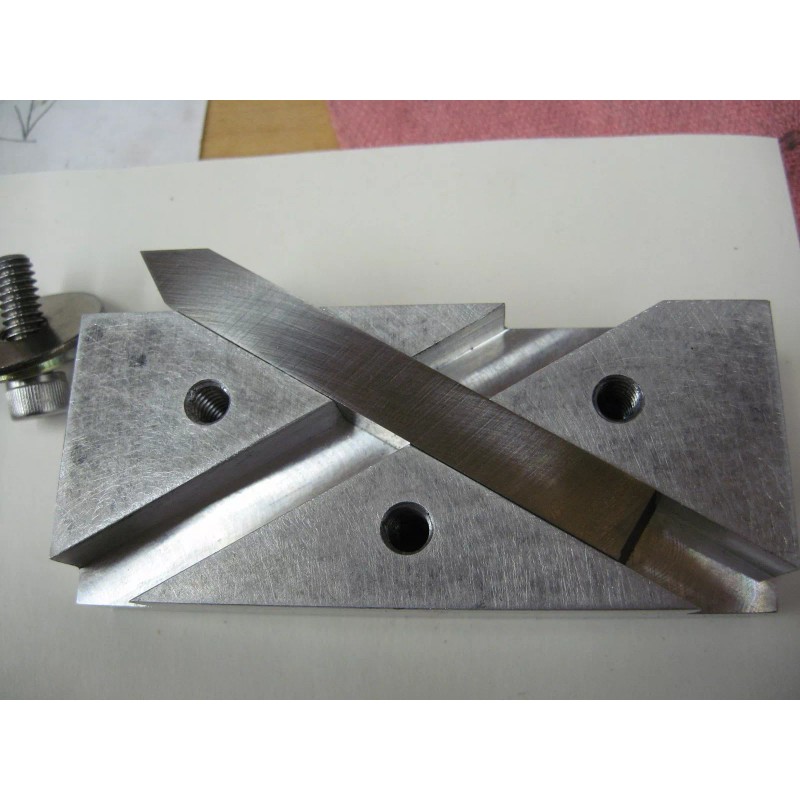 Custom Made Lathe Tool Bit Grinding Jig, 60 Degree Grinding