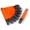 20pcs 3" Orange Reflective Tree Marker Ribbons (Pack of 20)