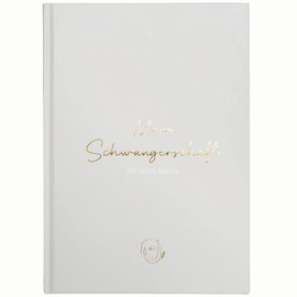 LEAF & GOLD® pregnancy diary, diary for pregnancy to register, great gift for pregnant women and expectant mothers.