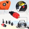 Gunwon Air Valve Converter Sup Pump Valve Adapter, Paddle Board