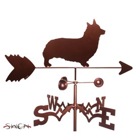 SWEN Products Hand Made Welsh Corgi Pembroke Dog Garden Stake Weathervane ~New~