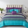 Boho Comforter Set Queen Size 8 Piece Bed in a