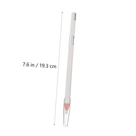 Baluue White Eyeliner Pencil Strong Stretch Waterproof Blendable for Eye Makeup