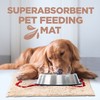 Soggy Doggy Slopmat - Beige/Red Bone - 18” x 24″