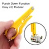 5 PCS Yellow Wire Stripper IDC Insertion Tool Punch Down