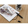 Clairefontaine 975342C Double-Sided Layout Sketchbook, 25 Sheets, DIN A5, 220g,