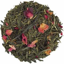 Loose Organic Tea - Sencha Kyoto Cherry Rose Festival Green Tea - 16oz