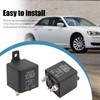 Saihisday 200A Relay, 12V Continuous Duty Relay, 4 Pin Starter