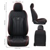 FLORICH Seat Covers for Cars, Waterproof Seat Covers, Leather Car