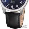 REGENT Titanium Watch Unisex Size F-1269, silver, Modern