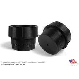Cup Holder Upgrade Set for Large tumblers, fits Honda Pioneer 1000, Pioneer 520/500, Universal Fit [Type 1]