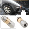 EMSea 1Pc 1/8 Inch Rotering Pipe Cleaning Nozzle Stainless Steel