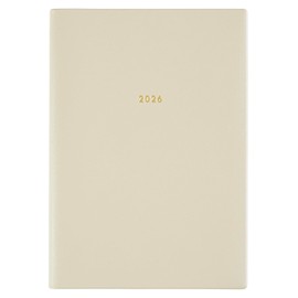 GreetingLife Moment Planner Notebook 2026 A5 Weekly Softcover Vertical Beige CD-1414-HT (Starting December 2025)
