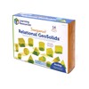 Learning Resources LSP0918-UK Relational GeoSolids 3D Maths Classroom Resource for
