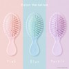ON-beauty ミニクッションブラシ 3colors パステルカラー かわいい ミニブラシ ヘアブラシ ヘアーブラシ くし 櫛