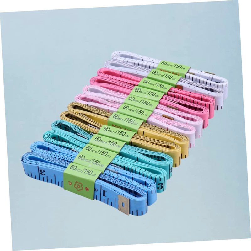 Operitacx Maßband 18er-pack 1 5 m Nähmuster-lineal Flexibles Maßband Werkzeug