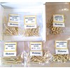 Astone Brass Screws assortments (110 Screws 8 x ¾'', 1'',