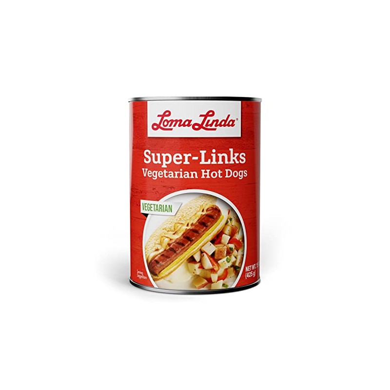 Loma Linda - Plant-Based Meats (Super Links (15 oz.), 6