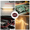 65.6ft 2pin 22AWG Electrical Wire, 22/2 20m Low Voltage Red
