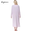 Keyocean Nightgown for Women, Soft Cotton Lightweight Comfy Ladies Long-sleeve