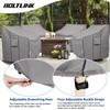 BOLTLINK Patio Chair Covers Waterproof, Heavy Duty Outdoor Furniture Covers