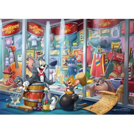 Ravensburger Tom & Jerry Hall of Fame 16925, 1000-Piece Tom & Jerry Puzzle for Adults and Children from 14 Years