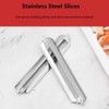 Selxran 5 Pcs Multifunctional Peeler Peeler, 55mm Stainless Steel Citrus