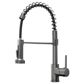 Contemporary Single-Handle Kitchen Faucet Modern Commercial Home Water Tap Ceramic Cartridge Brass Material Single-HoleColor: 189-33N, Surface Finishing: Other