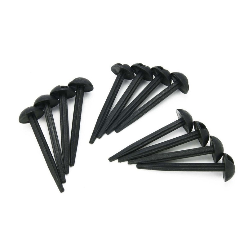 Just Camp Downey Tent Pegs – 10 cm, black