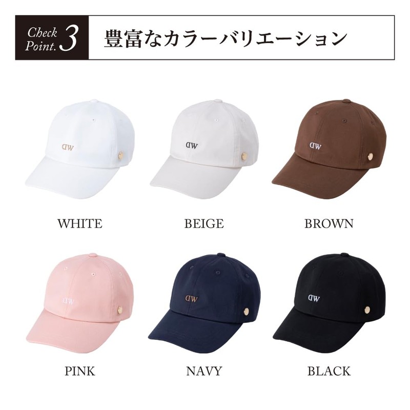 Daniel Wellington Logo Embroidered Baseball Cap C, Black