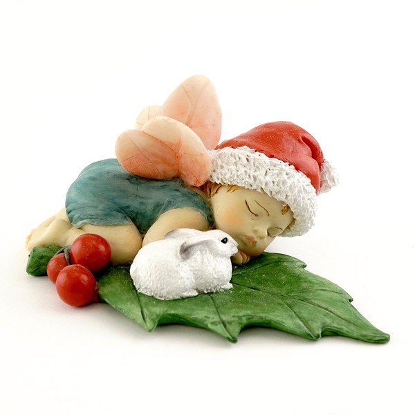 Top Collection Miniature Garden and Terrarium Christmas Fairy Baby Sleeping