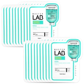Tony Moly 20 sheets Master Lab Cica Mask Sheet / 토니모리 20매 마스터랩 시카 마스크시트